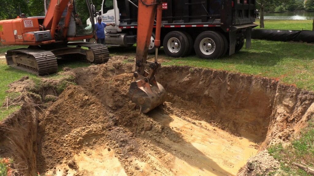 Excavate the Area