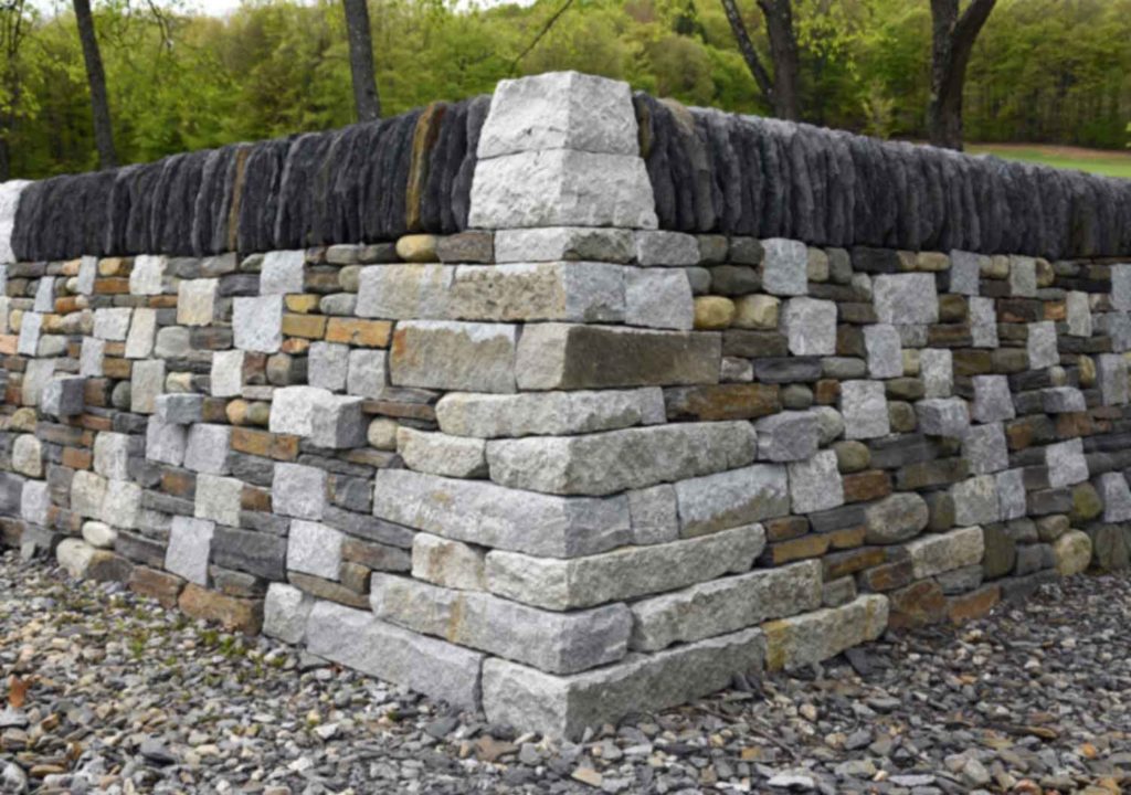  Stone/Natural Stone Wall: Inexpensive Cheap Retaining Wall Ideas