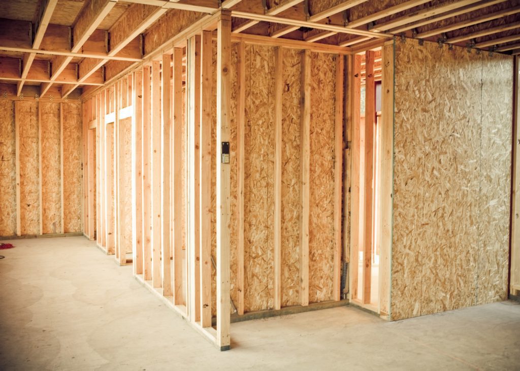 How to Frame a Wall Parallel to Ceiling Joists